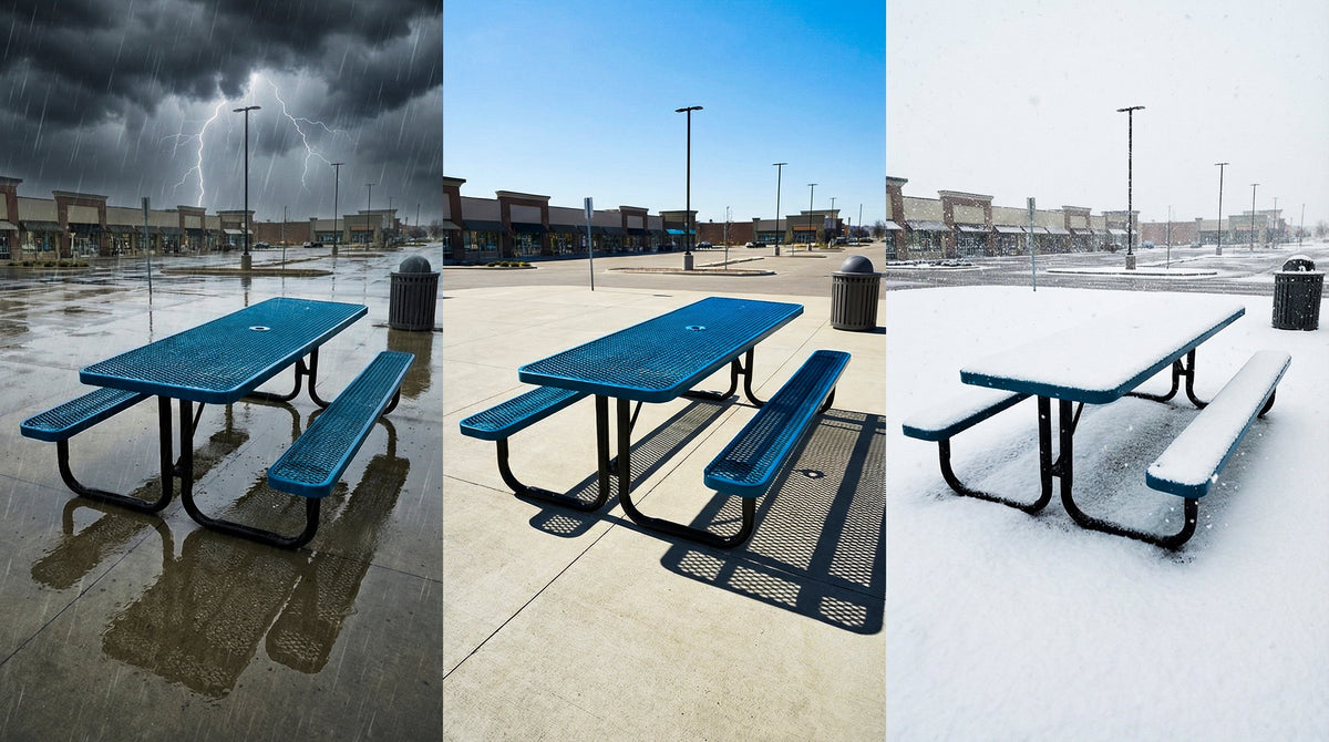 Rain, Sun, Snow, Repeat: Tables That Don’t Quit