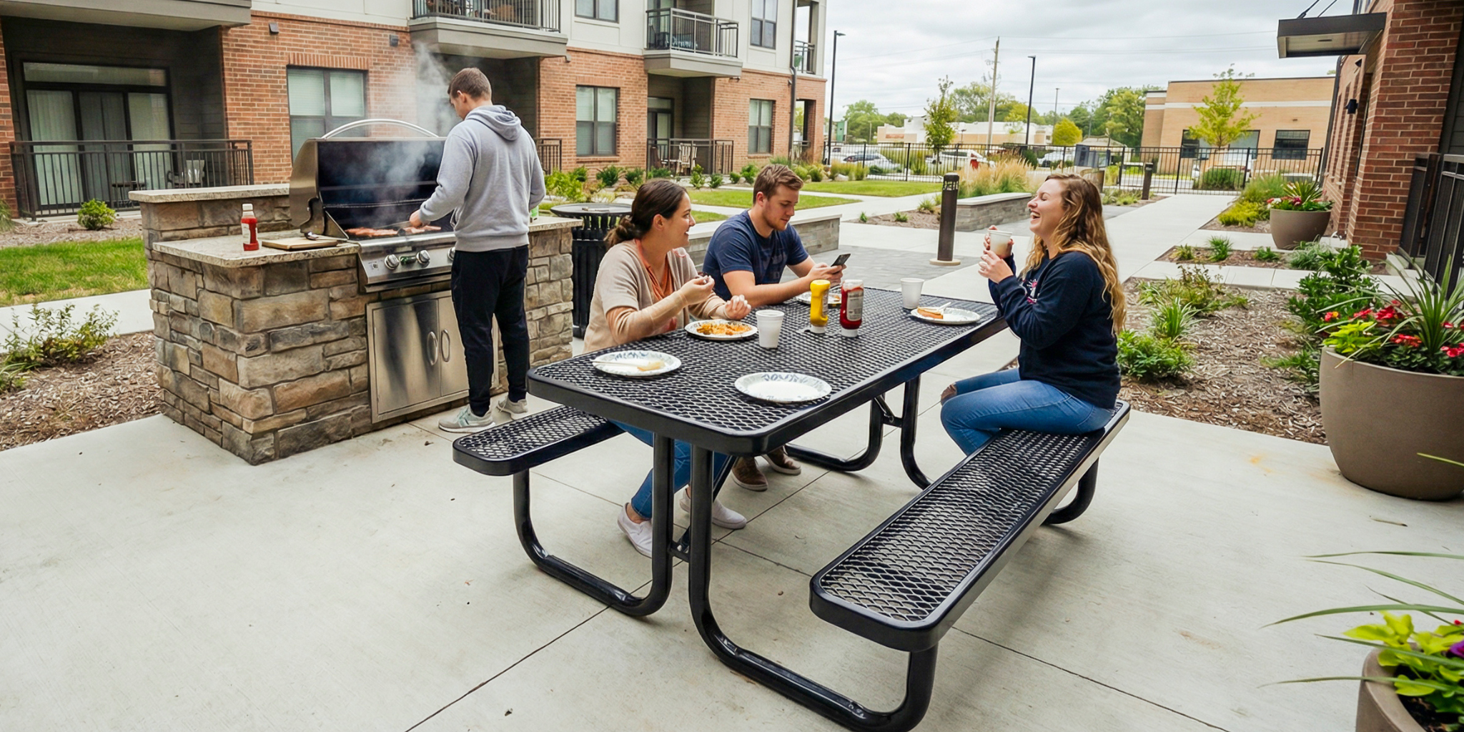 Rectangle Picnic Tables