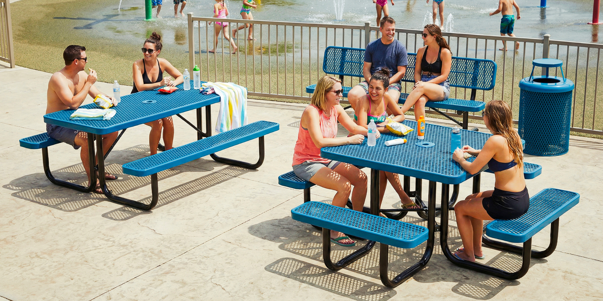 Light Blue Outdoor Furniture