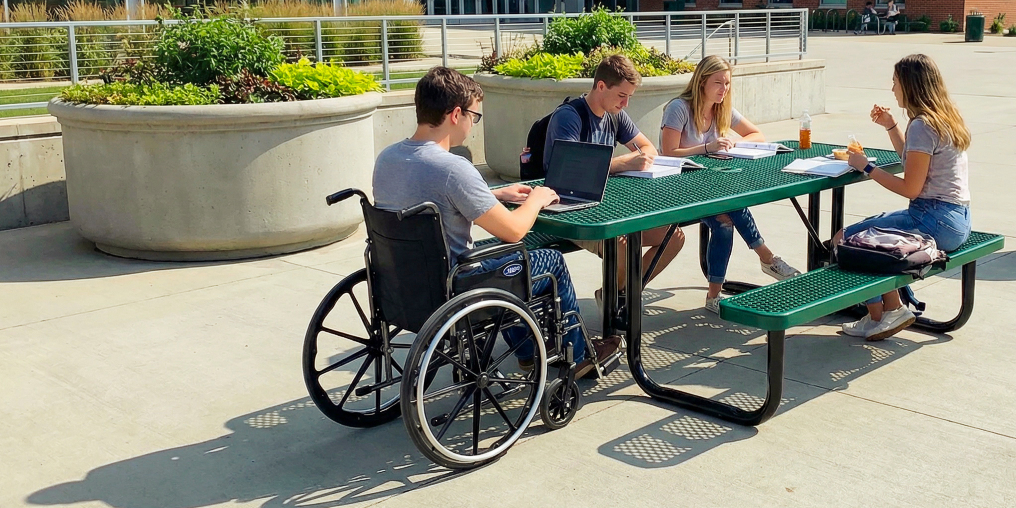 ADA Compliant Picnic Tables
