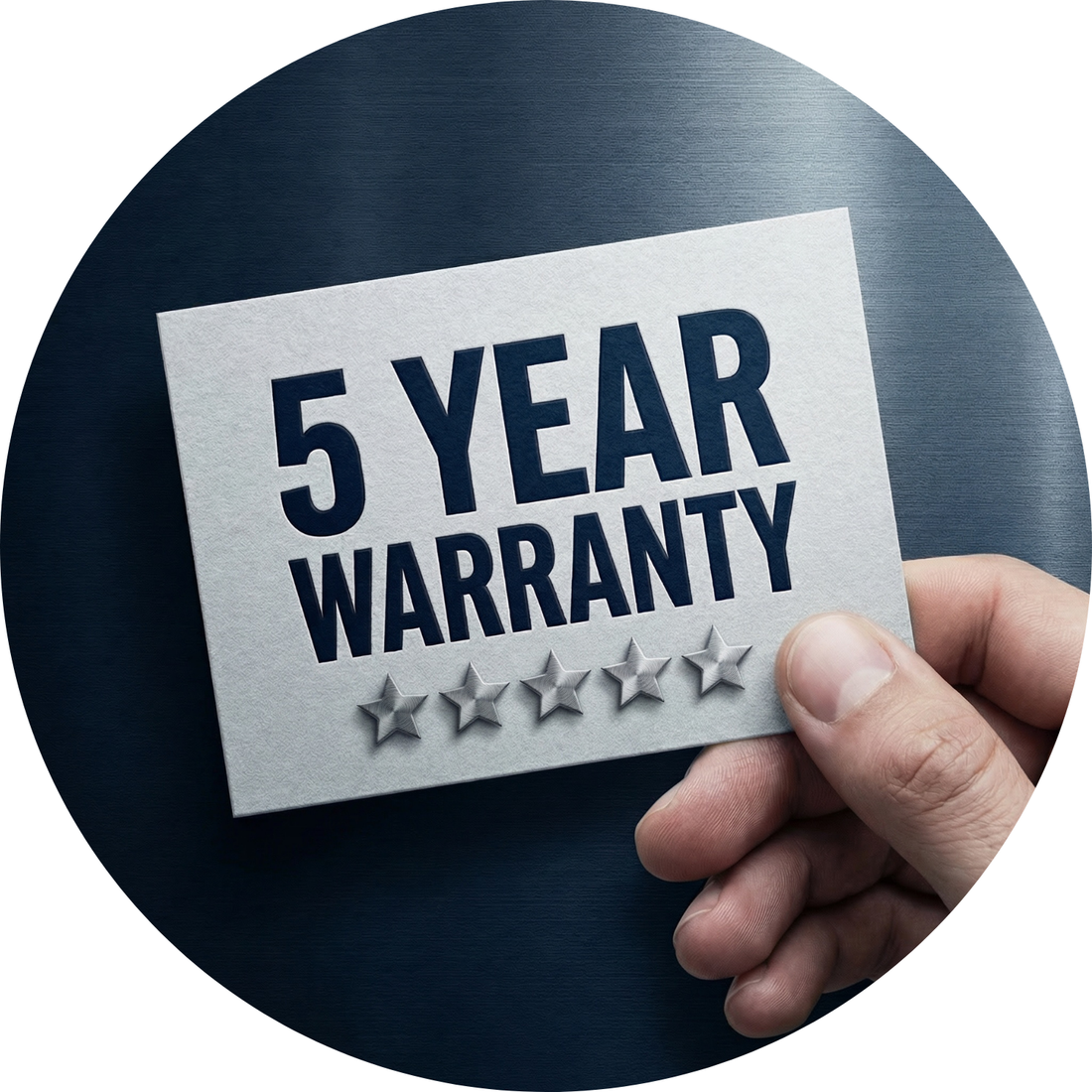 5-Year Warranty